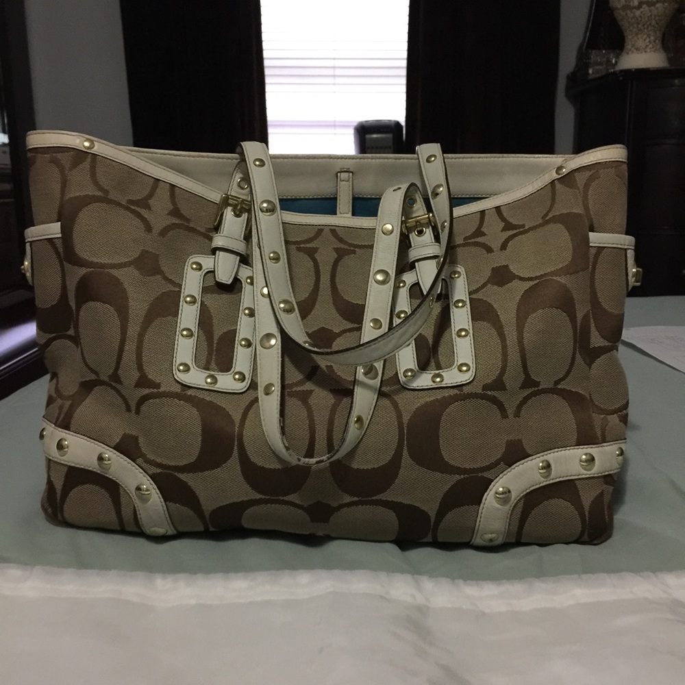 Coach limited edition tote bag